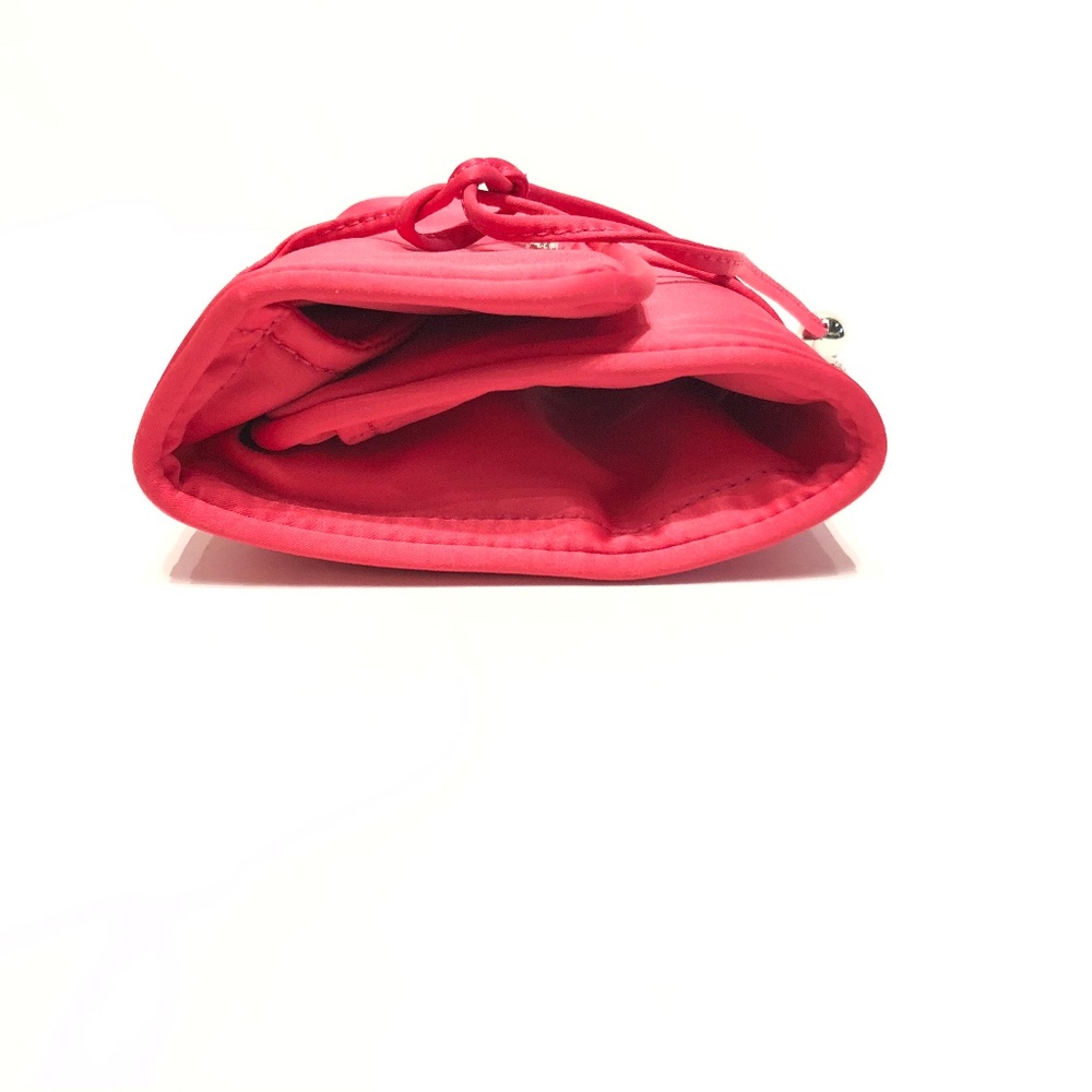 Coach Pink Travel Toiletry Bag w Wrap Closure - Picture 3 of 10